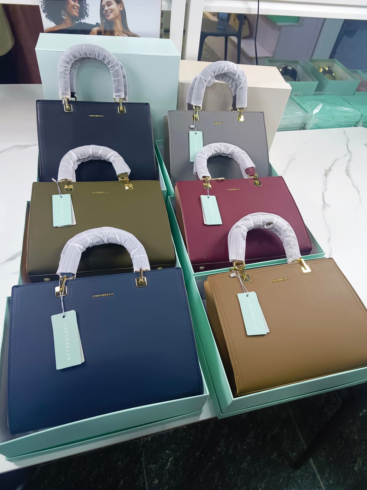 Chrisbella boxed bag