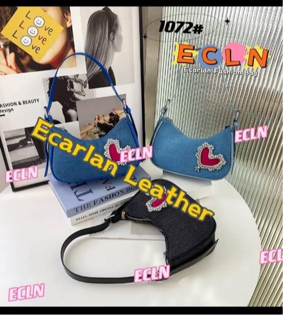 Clear shelve Jean bag