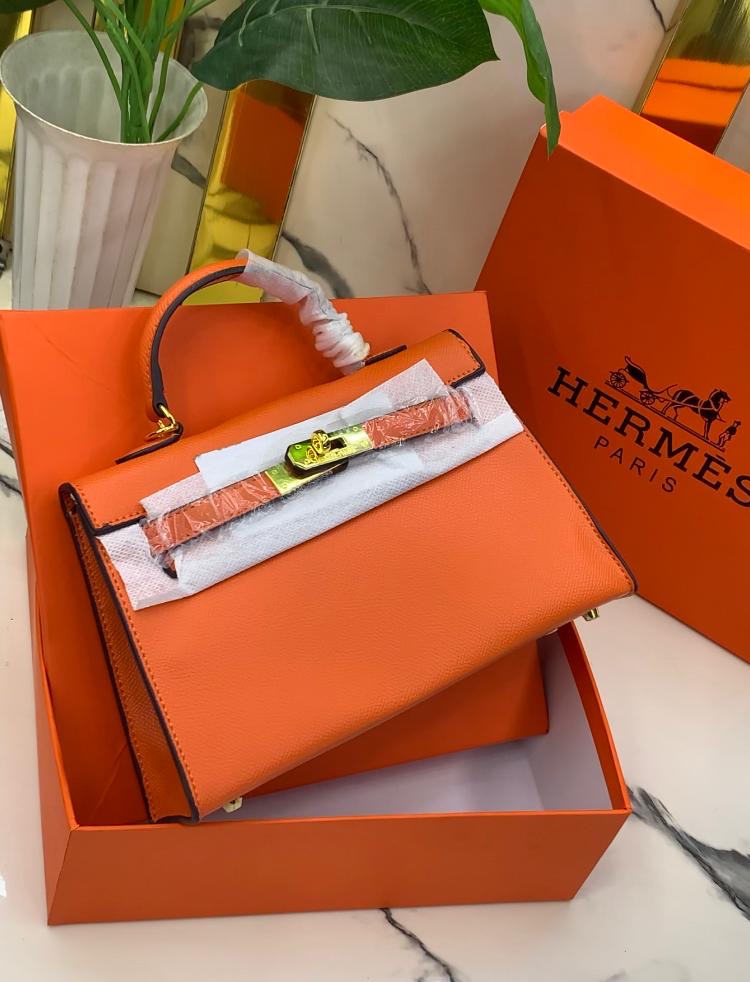 Clear shelve herms bag