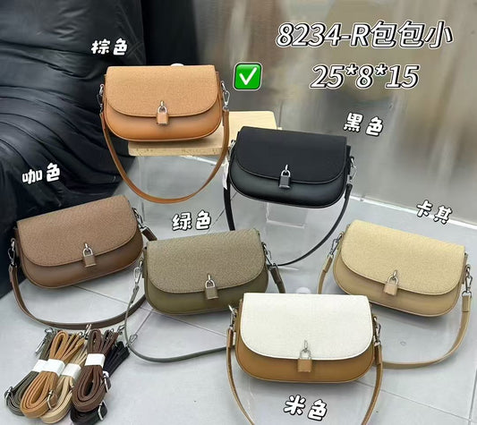 8234-R Small Satchel Bag